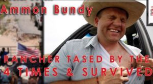 Ammon Bundy Tased 1