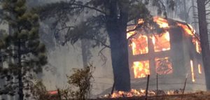 Malheur Wildfire Structure 1