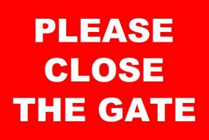 Please Close Gate 1
