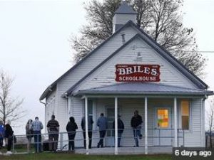 rural-school-house-voting-line-1