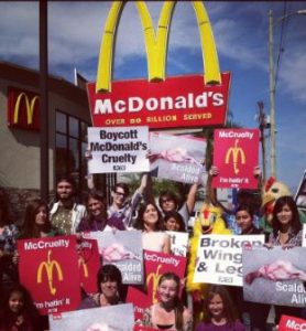 McDonalds Protest 1