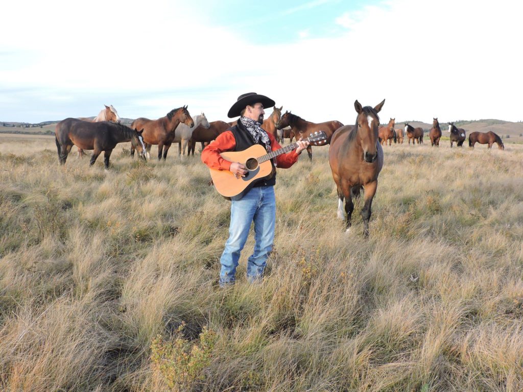 Singing cowboy and RANGE fan, Ryan Fritz, salutes our priceless Red Meat Survivors