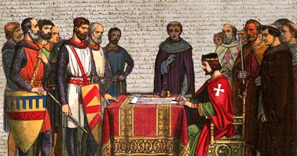 The Magna Carta and the inception of private property rights