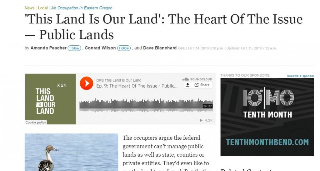 The Heart of the Issue: The Fight Over Public Lands
