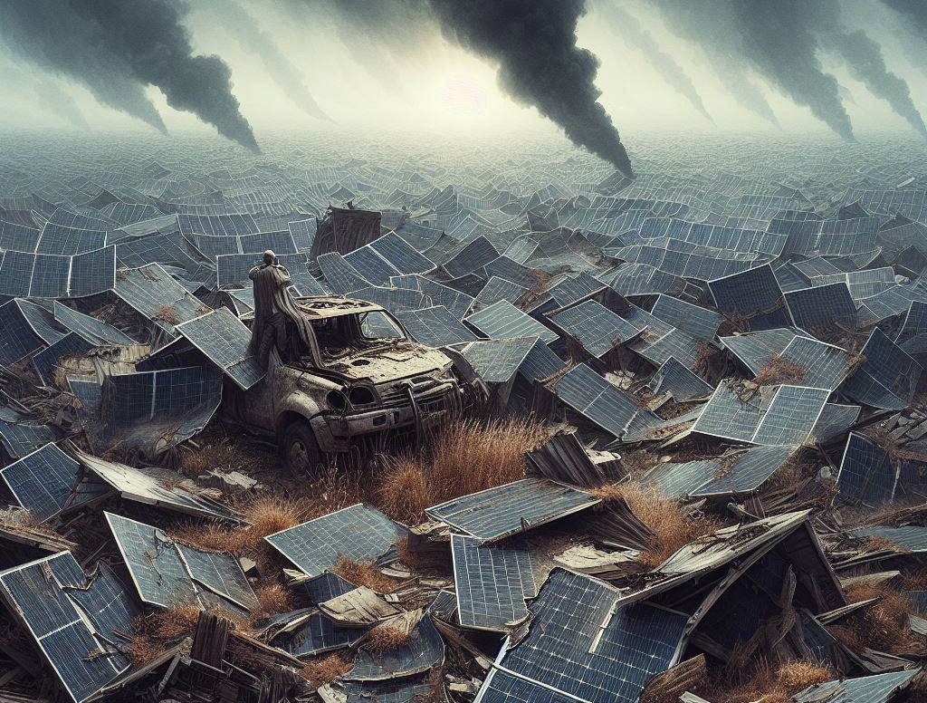 Annual waste from solar power could be 78 million tons by the year 2050