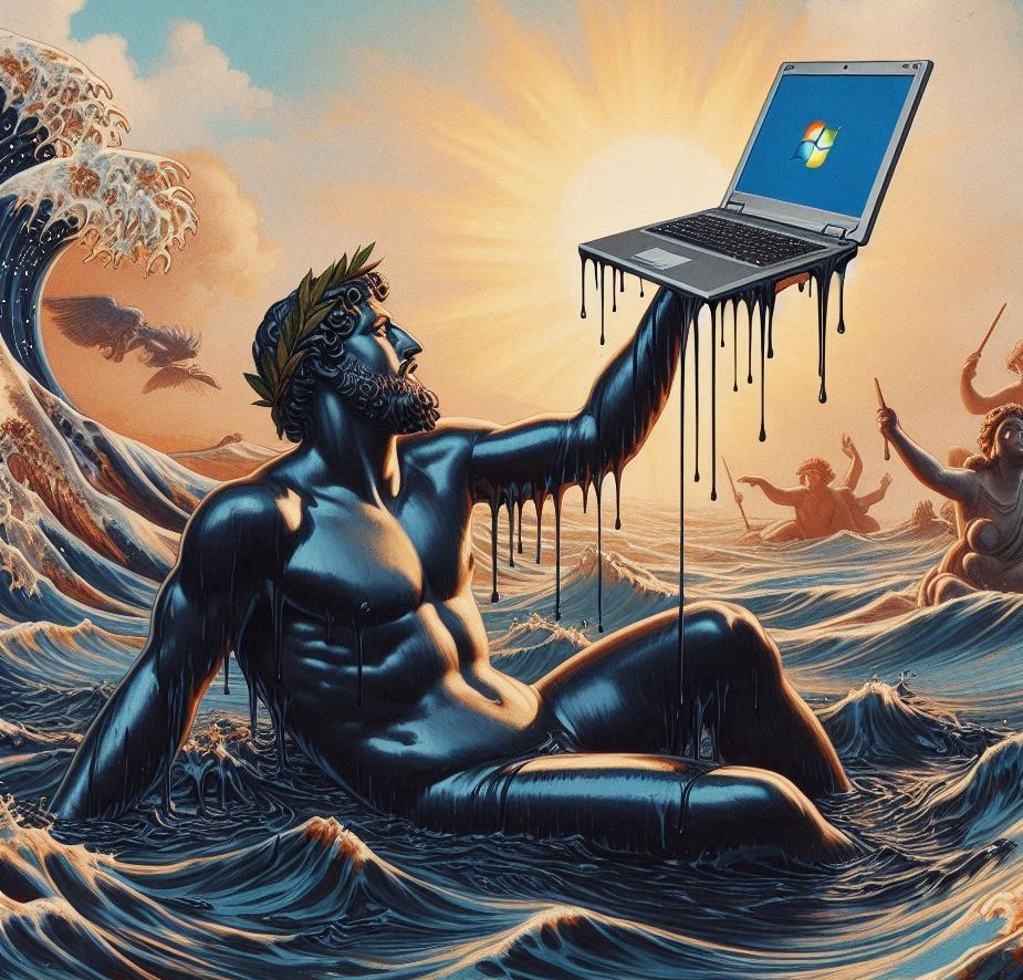 Do all the anti-oil activists know what their computers are made of?